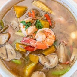 แกงเลียงกุ้งสด