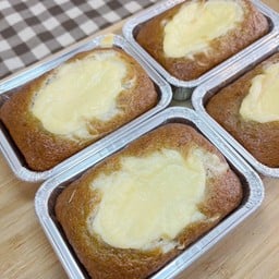 เค้กกล้วยหอมอบชีส