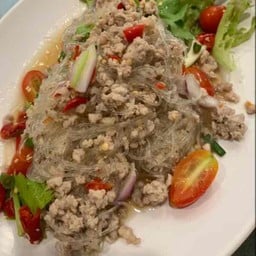 ยำวุ้นเส้นหมูสับ
