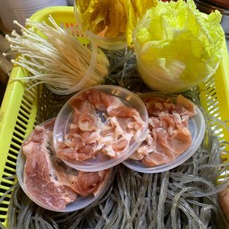 ชุด  ยำเส้น หนึบ เส้นมันเทศ  ไม่ เละ อร่อย