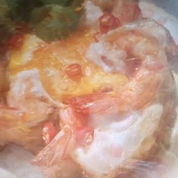 ข้าวไข่ดาวกุ้ง
