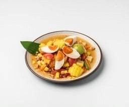ตำข้าวโพดไข่เค็ม