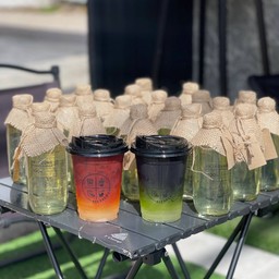 ชาเขียวน้ำช่อมะพร้าว