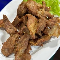 หมูแดดเดียวทอด