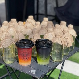 ชาไทยน้ำช่อมะพร้าว