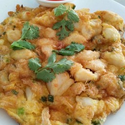 ไข่เจียวปู (กับข้าว)