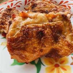 ไก่ย่างสะโพกไร้กระดูก