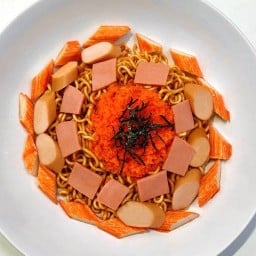 นับตัง มาม่าเกาหลี & ของทอด & ข้าวไข่เจียว & น้ำ