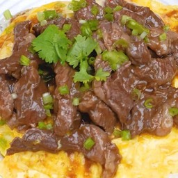 ข้าวไข่ข้นนมสดเนื้อ