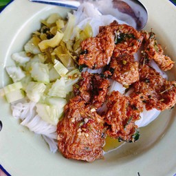 ขนมจีนทอดมัน