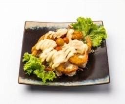กุ้งทอดครีมสลัด