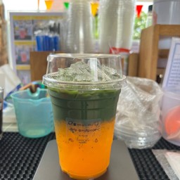 มัทฉะ น้ำส้ม