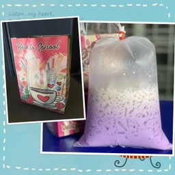 เผือกเข้มข้นนมสด ถุงกระดาษ