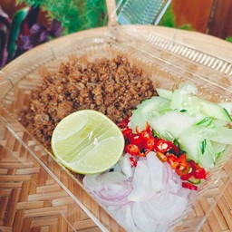 ยำหมูกุเลา (กับข้าว)