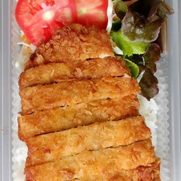 ข้าวหมูทอดทงคัตสึ