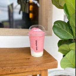 Pineapple & Strawberry Yogurt สับปะรดและสตรอเบอรี่โยเกิร์ต