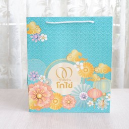 ถุงกระดาษ สีเขียว