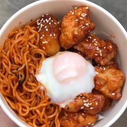 ซัมยังไก่กรอบซอสเกาหลี