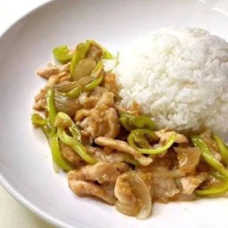 ไก่ผัดพริกสด