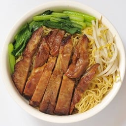 ก๋วยเตี๋ยวแห้งหมูย่าง