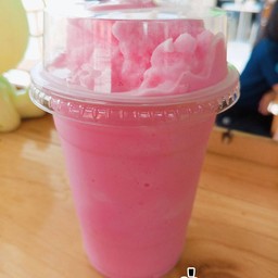 นมสดชมพู ปั่น