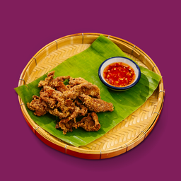 หนังไก่ทอด  -  Very Crispy Chicken Skin