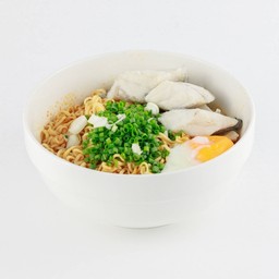 มาม่ารสหมูสับ+ปลากะพง