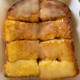 ขนมปังแผ่นปิ้ง เนยนม 2 แผ่นใหญ่