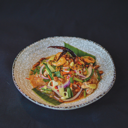 K21- ยำวุ้นเส้นโบราณ (Traditional Glass noodle Salad)