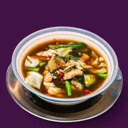 แกงอ่อมไก่  -  Thai Spicy Soup Chicken With Vetgetables