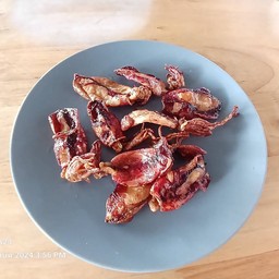 ปลาหมึกทอด