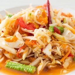 ส้มตำไข่เค็ม