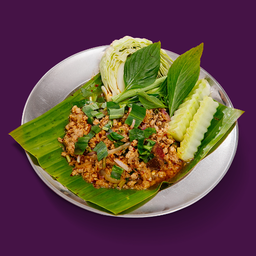ลาบหมูคนกรุง  -  Spicy Minced Pork Salad