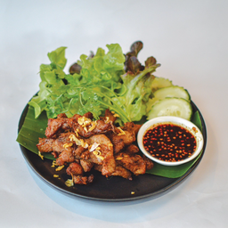 K20- หมูแดดเดียว (Sun-Dried Pork)