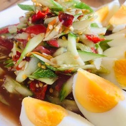 ตำแตงไข่ต้ม