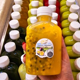 น้ำเสาวรส+น้ำส้ม เปรี้ยวสุดๆ ไม่ใส่น้ำตาล