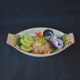 K13- ข้าวกั๊นจิ๊น ( ข้าวเงี้ยว) (Rice with Blood and Minced Pork)