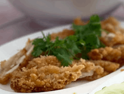 ไก่ทอดสับ (ญ)