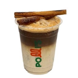 Iced Cinnamon Oat latte 