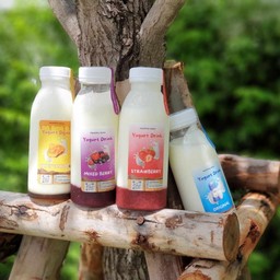 [ส่วนลดพิเศษ] โยเกิร์ตพร้อมดื่ม 4 ขวด