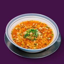 ต้มแซ่บหมูสับมะนาว  -  Spicy Soup With Minced Pork And Lime