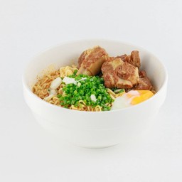 มาม่ารสต้มยำ+ซี่โครงหมูตุ๋น