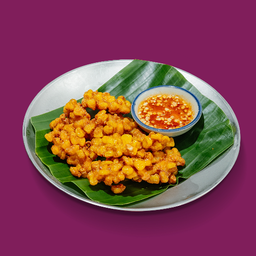 ข้าวโพดทอด  -  Deep Fried Corn