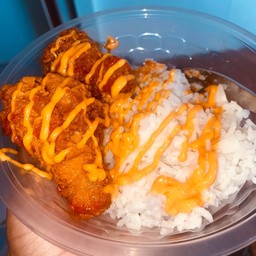 ข้าวไก่ทอดวิงค์แซ่บ