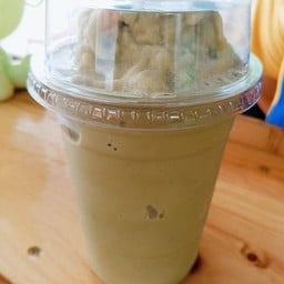 นมสด ชาเขียว ปั่น