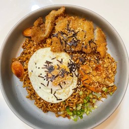 รามยอนเกาหลีไก่กรอบ