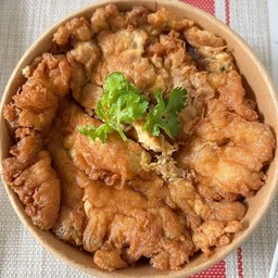 ไข่เจียวราดข้าว