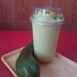 อโวคาโดปั่นนมสด