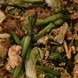 สุกี้แห้งไก่