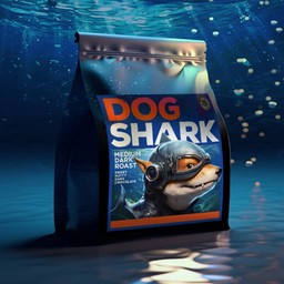 DOG SHARK AMERICANO x 2 Bottles - Medium Dark - Sweet Nutty Dark Chocolate
